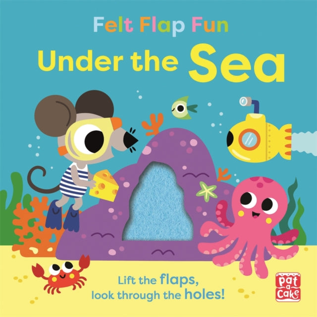 Felt Flap Fun: Under the Sea : Board book with felt flaps 9781526383600