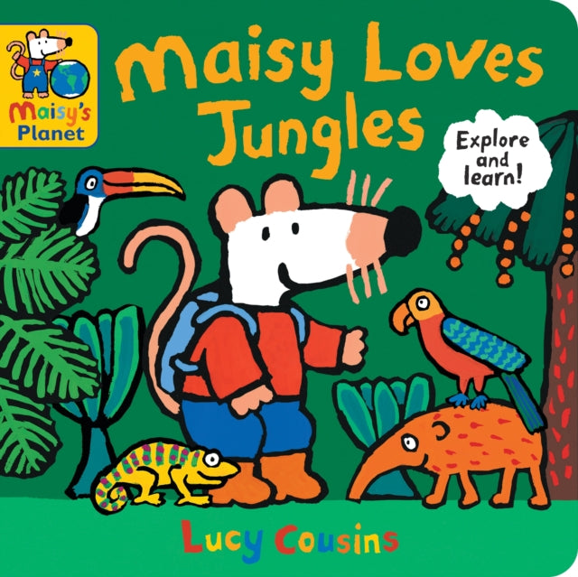 Maisy Loves Jungles: A Maisy's Planet Book 9781529523096