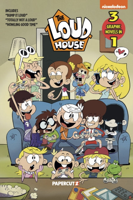 The Loud House 3-in-1 Vol. 7 : Includes 'Bump It Loud,' Totally Not A Loud,' and 'Howling Good Time'-9781545812167