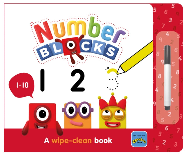 Numberblocks 1-10: A Wipe-Clean Book-9781782269540
