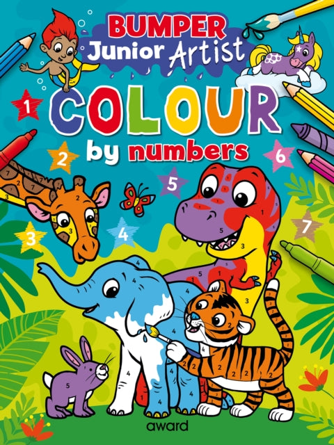 Junior Artist Bumper Colour By Numbers-9781782705659