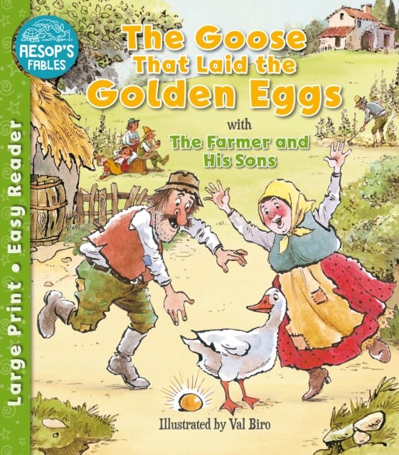 The Goose That Laid the Golden Eggs & The Farmer & His Sons-9781782705819