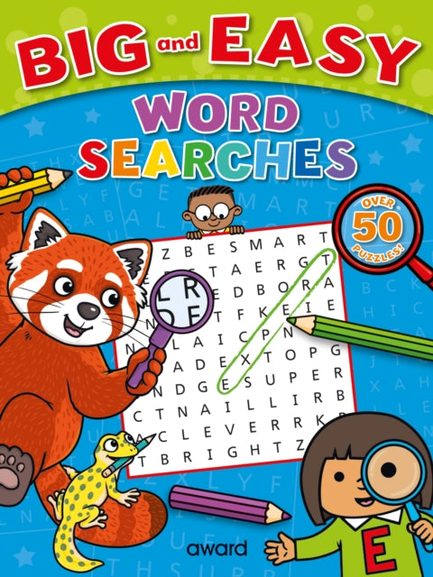 Big and Easy Word Searches: Red Panda-9781782706656
