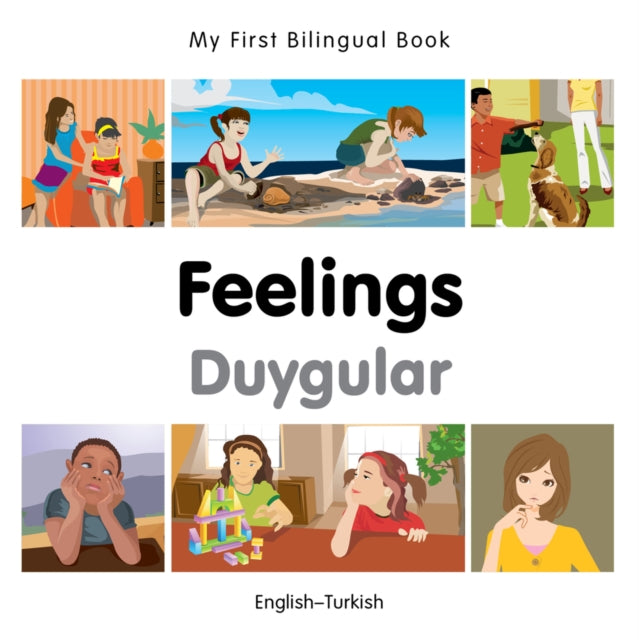 My First Bilingual Book -  Feelings (English-Turkish)-9781785080838