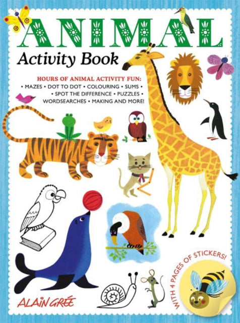 Animal Activity Book 9781787080188