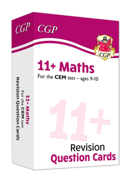 11+ CEM Revision Question Cards: Maths - Ages 9-10 9781789085488