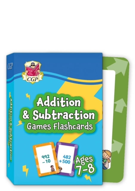 Addition & Subtraction Games Flashcards for Ages 7-8 (Year 3) 9781789088199