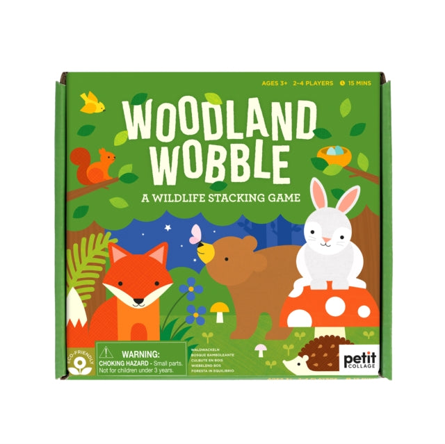 Woodland Wobble : A Wildlife Stacking Game 9781797229324