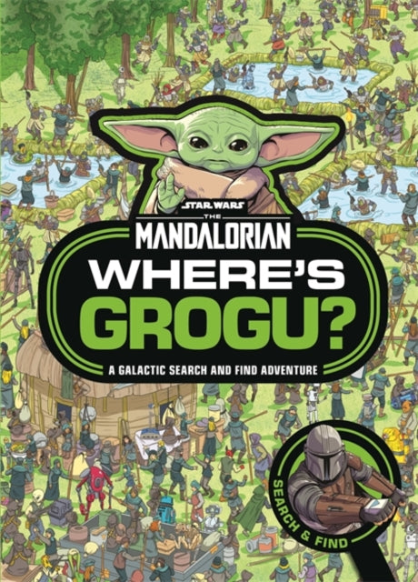Where's Grogu? : A Star Wars: The Mandalorian Search and Find Activity Book 9781800786172