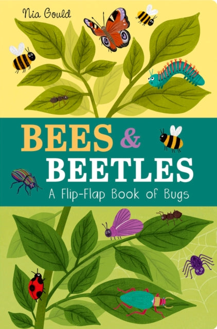 Bees & Beetles: A Flip-Flap Book of Bugs : A Flip-Flap Book of Bugs 9781801044585