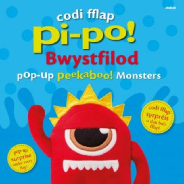 Codi Fflap Pi-Po! Bwystfilod / Pop-Up Peekaboo! Monsters 9781801062909