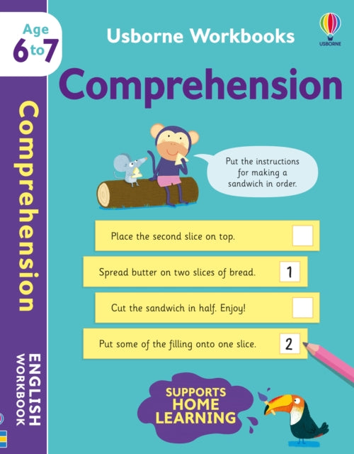 Usborne Workbooks Comprehension 6-7 9781801313476