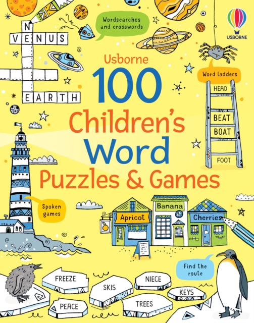 100 Children's Word Puzzles and Games 9781801315821