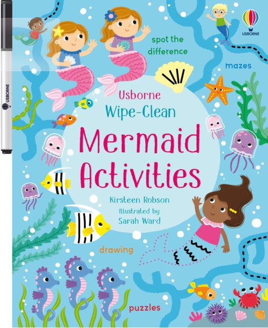 Wipe-Clean Mermaid Activities 9781801319195