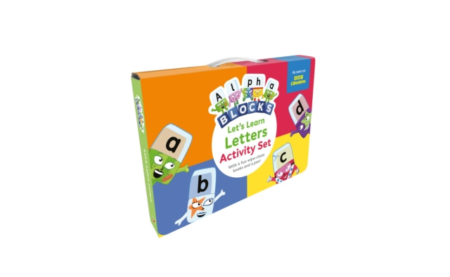 Alphablocks Let's Learn Letters Wipe-Clean Activity Set 9781802632606
