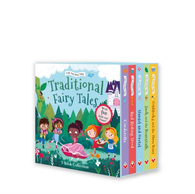 Traditional Fold-Out Fairy Tales 5-Book Collection 9781802635799