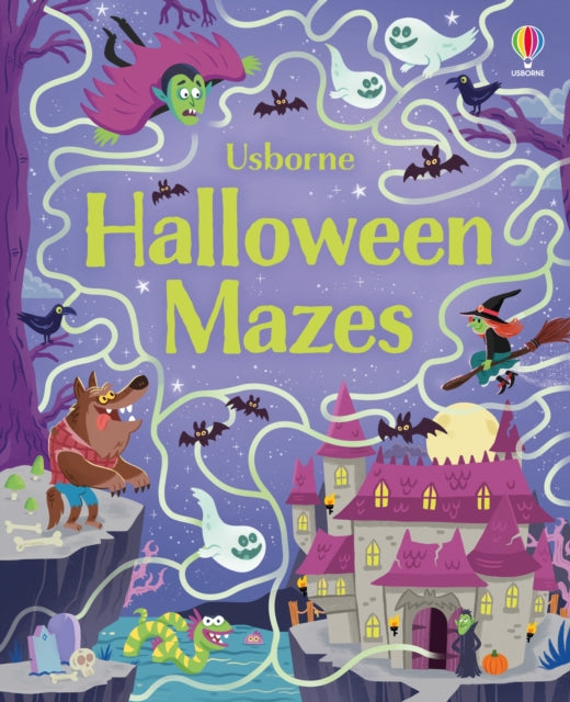 Halloween Mazes : A Halloween Book for Kids 9781803700762