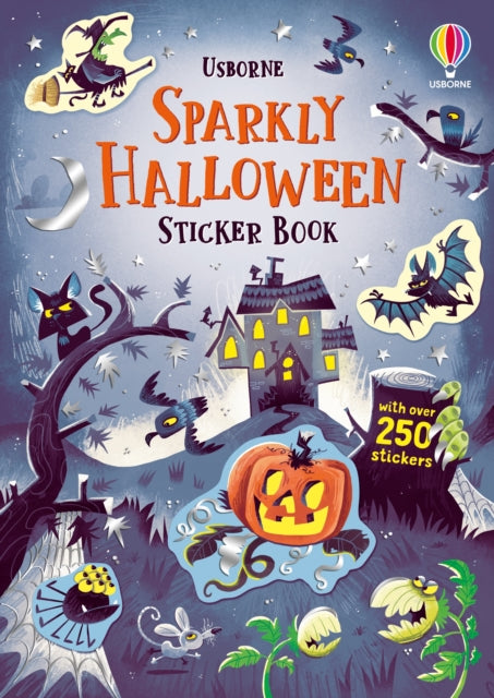 Sparkly Halloween Sticker Book : A Halloween Book for Kids 9781803700892