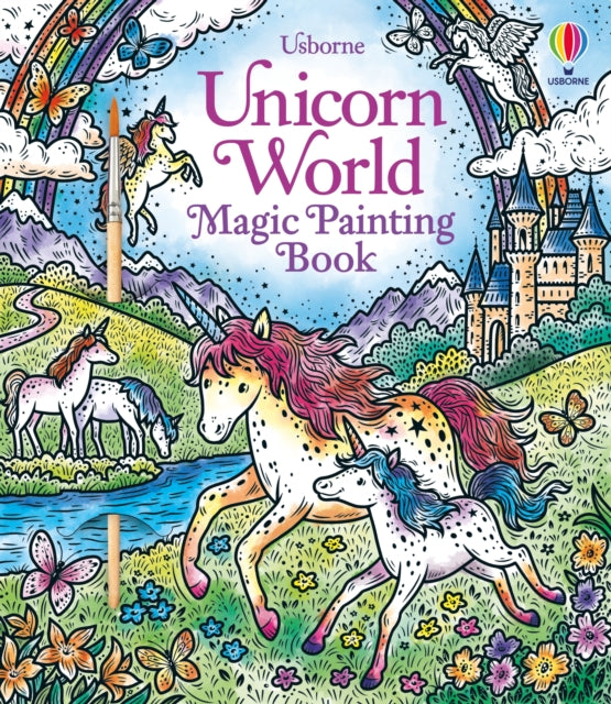 Unicorn World Magic Painting Book 9781803701103