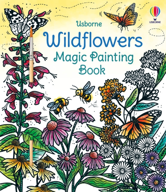 Wildflowers Magic Painting Book 9781803701219