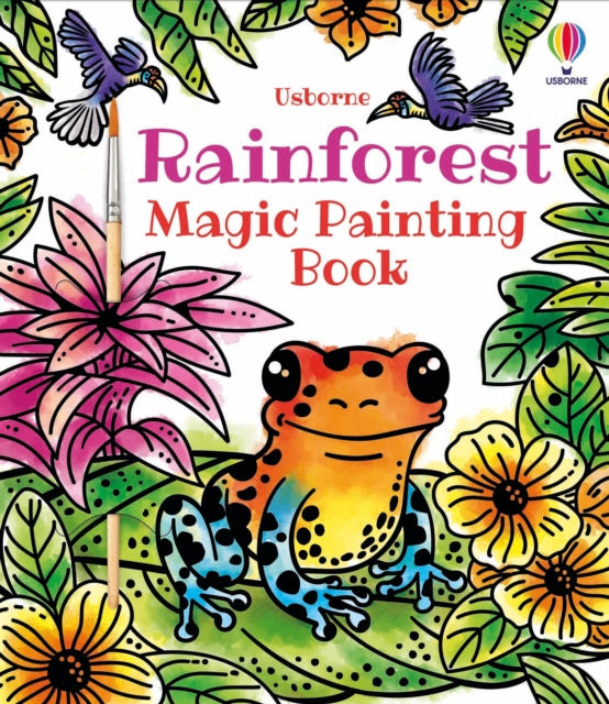 Rainforest Magic Painting Book 9781803701226