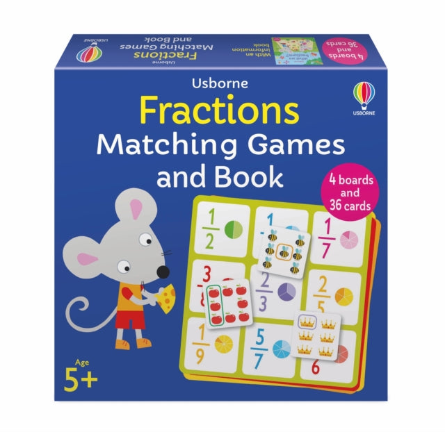 Fractions Matching Games and Book 9781803704715
