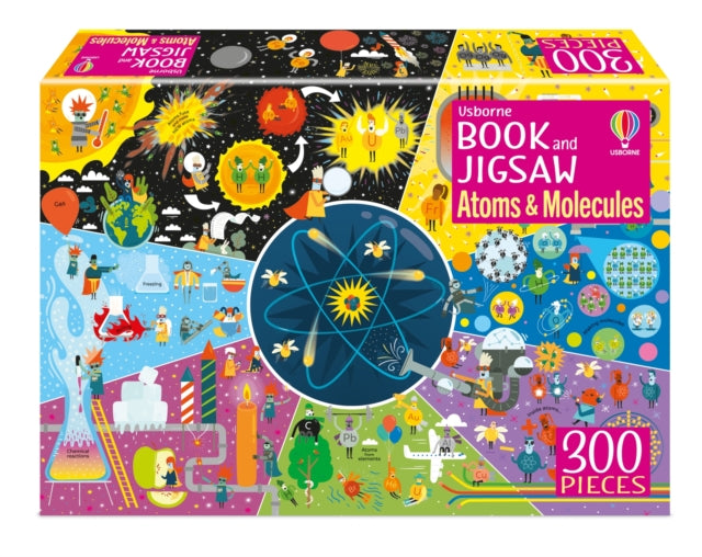 Usborne Book and Jigsaw Atoms and Molecules 9781803704784