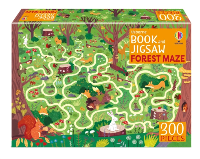 Usborne Book and Jigsaw Forest Maze 9781803705064