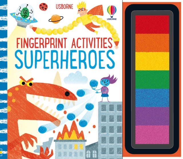 Fingerprint Activities Superheroes 9781803705101