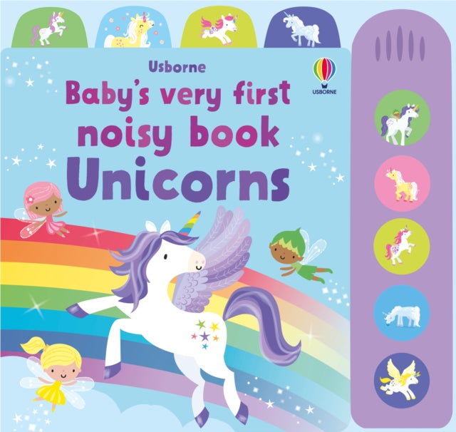 Baby's Very First Noisy Book Unicorns 9781803707648