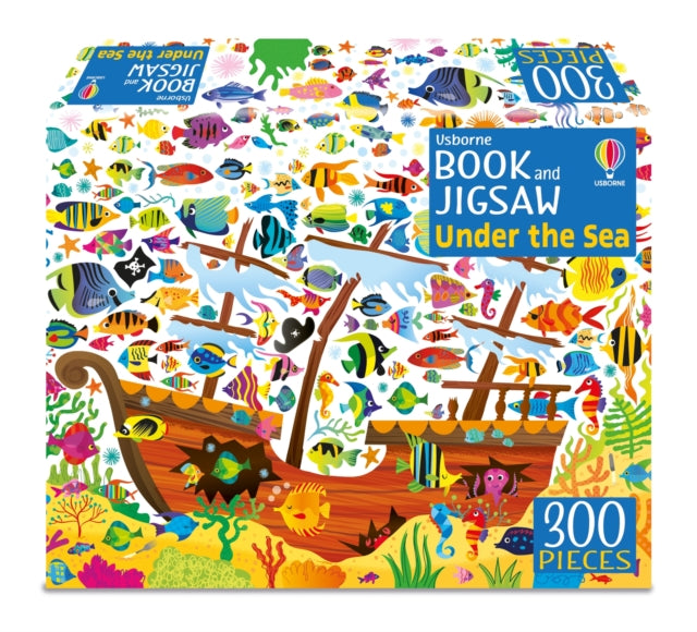 Book and Jigsaw Under the Sea 9781805071211