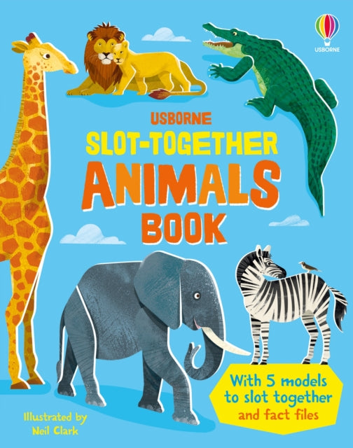 Slot-together Animals Book 9781805077336