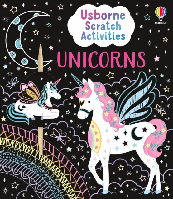 Usborne Scratch Activities Unicorns 9781805077343