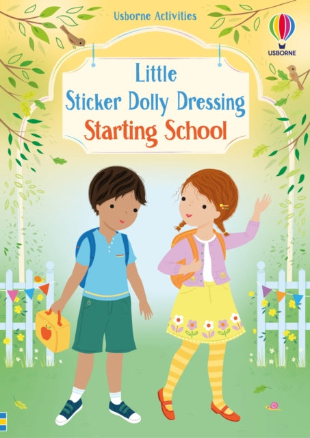 Little Sticker Dolly Dressing Starting School 9781805077459