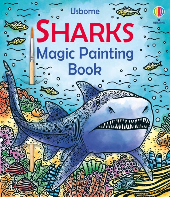 Sharks Magic Painting Book 9781805079385