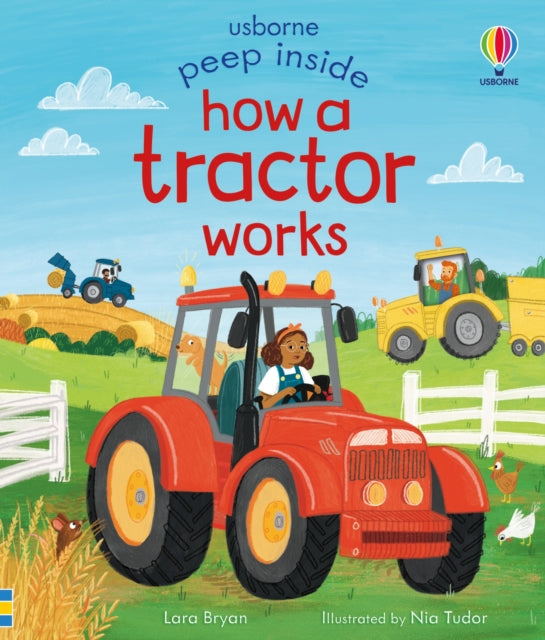 Peep Inside How a Tractor Works 9781805312529
