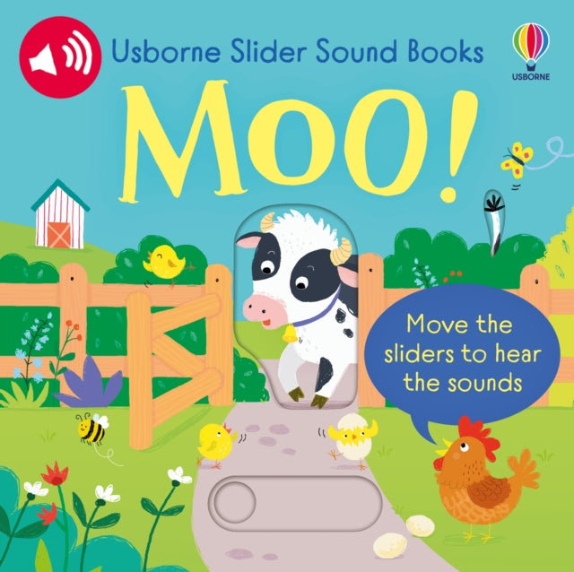 Slider Sound Books Moo! 9781805312819