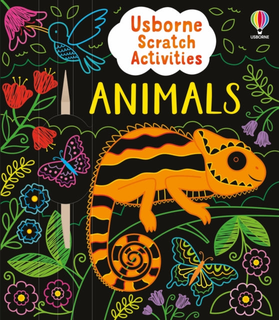 Usborne Scratch Activities Animals 9781835408513
