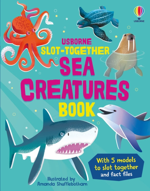 Slot-together Sea Creatures Book 9781835409329