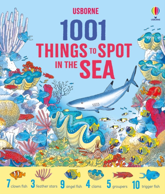 1001 Things to Spot in the Sea 9781836041948