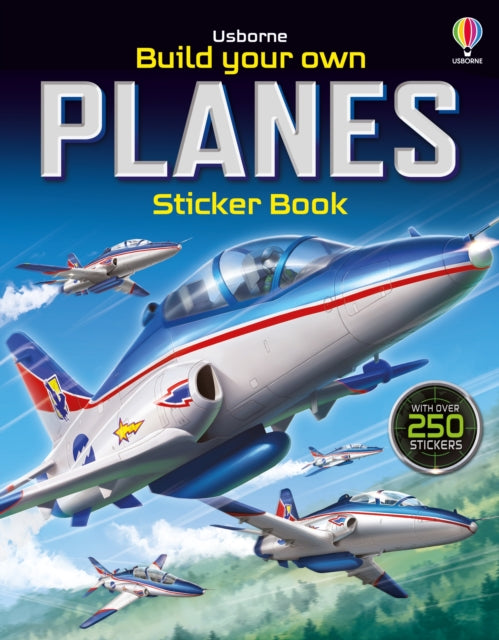 Build Your Own Planes Sticker Book 9781836042808