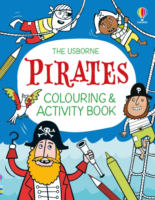 Pirates Colouring and Activity Book 9781836044130