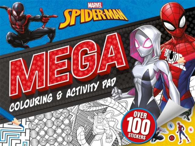 Marvel Spider-Man: Mega Colouring & Activity Pad 9781836500469