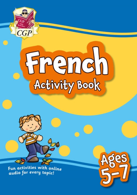 French Activity Book for Ages 5-7 (with Online Audio) 9781837740062