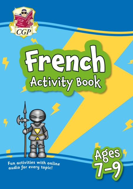 French Activity Book for Ages 7-9 (with Online Audio) 9781837740079