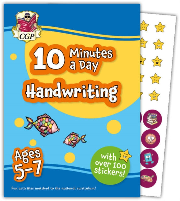 10 Minutes a Day Handwriting for Ages 5-7 (with over 100 stickers) 9781837740208