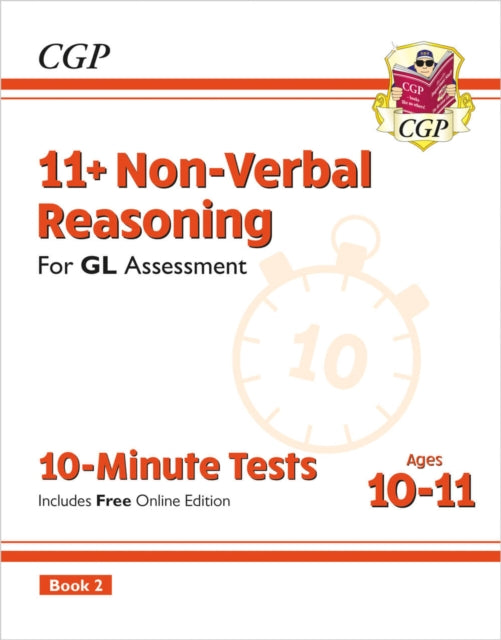 11+ GL 10-Minute Tests: Non-Verbal Reasoning - Ages 10-11 Book 2 (with Online Edition) 9781837741069
