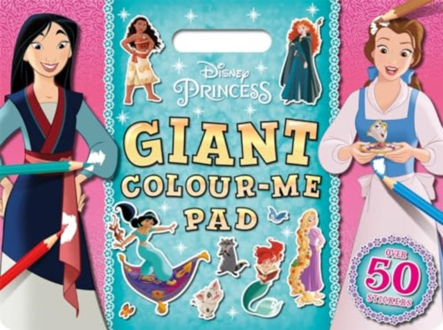 Disney Princess: Giant Colour-Me Pad 9781837951109