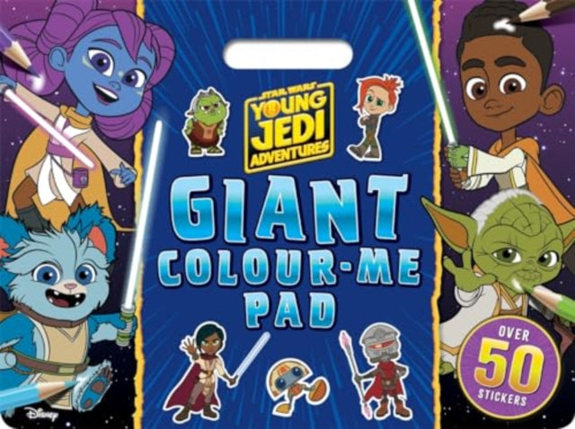 Star Wars Young Jedi Adventures: Giant Colour Me Pad 9781837951895