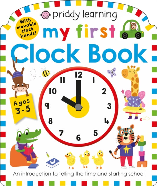Priddy Learning: My First Clock Book 9781838990183